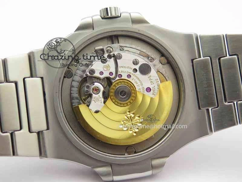 Nautilus 5711 40th Anniversary BP Maker Best Edition Blue Dial On SS Bracelet MIYOTA 9015 PP324CS