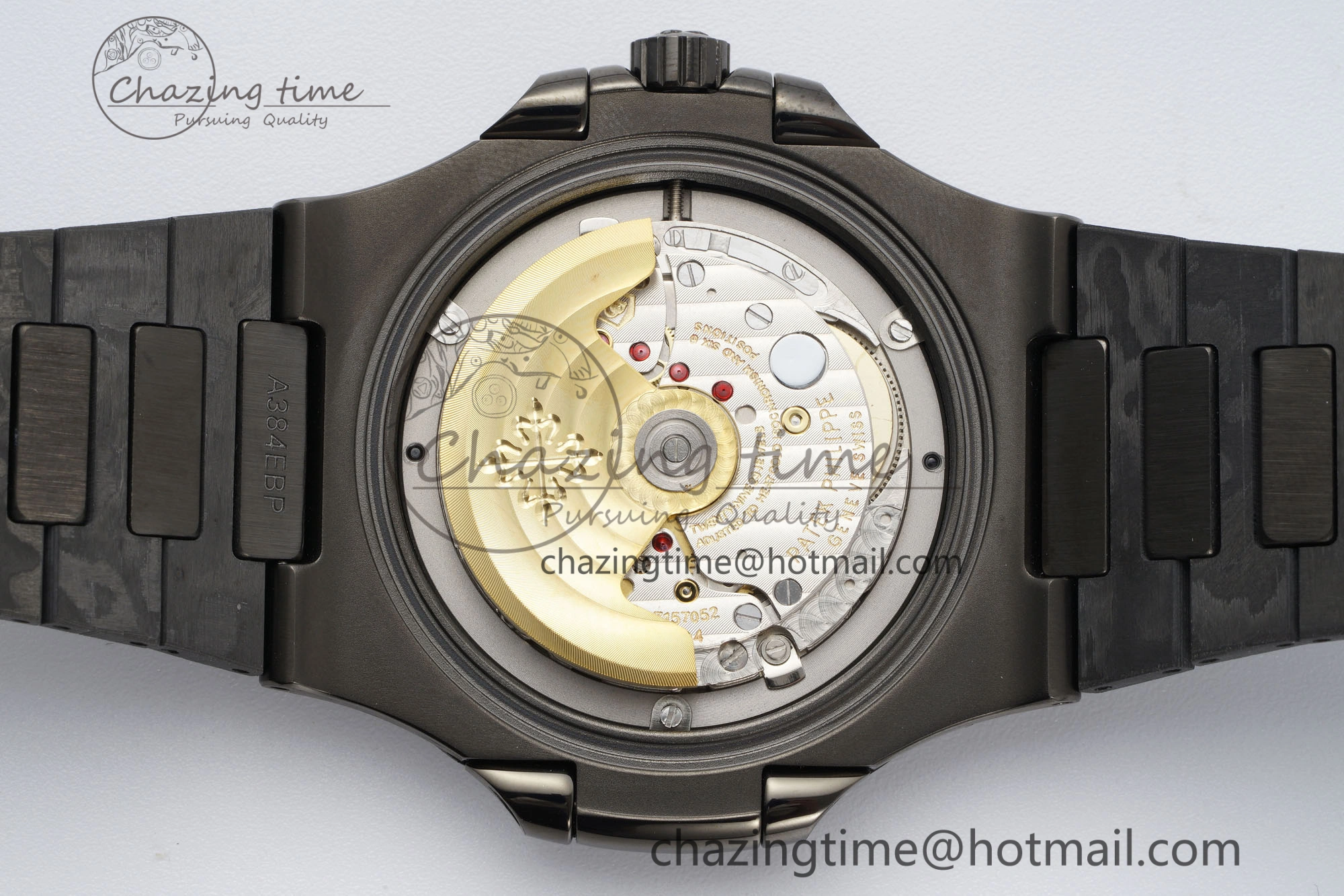 Nautilus 5711 DIW Carbon DIWF 1:1 Best Edition Black Textured Dial on Carbon PVD Bracelet 324CS