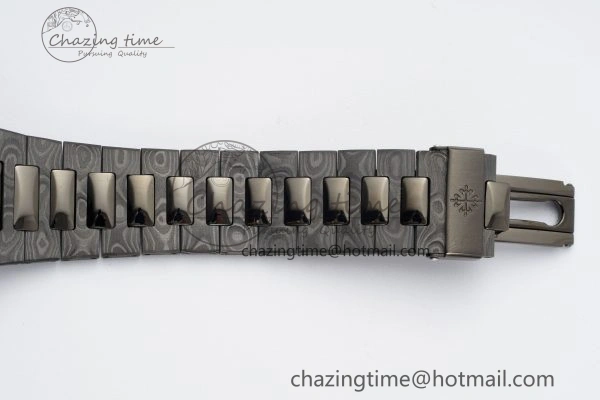 Nautilus 5711 DIW Carbon DIWF 1:1 Best Edition Black Textured Dial on Carbon PVD Bracelet 324CS
