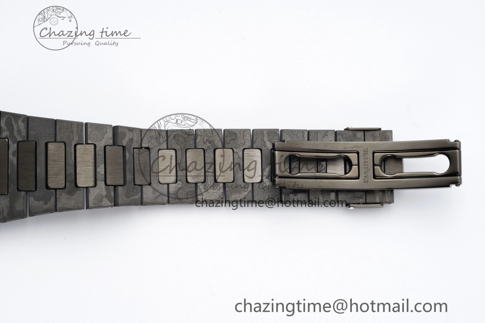 Nautilus 5711 DIW Carbon DIWF 1:1 Best Edition Black Textured Dial on Carbon PVD Bracelet 324CS