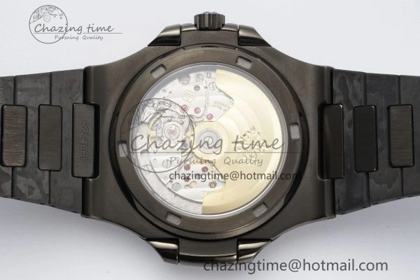 Nautilus 5711 DIW Carbon DIWF 1:1 Best Edition Black Textured Dial on Carbon PVD Bracelet 324CS