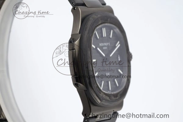 Nautilus 5711 DIW Carbon DIWF 1:1 Best Edition Black Textured Dial on Carbon PVD Bracelet 324CS