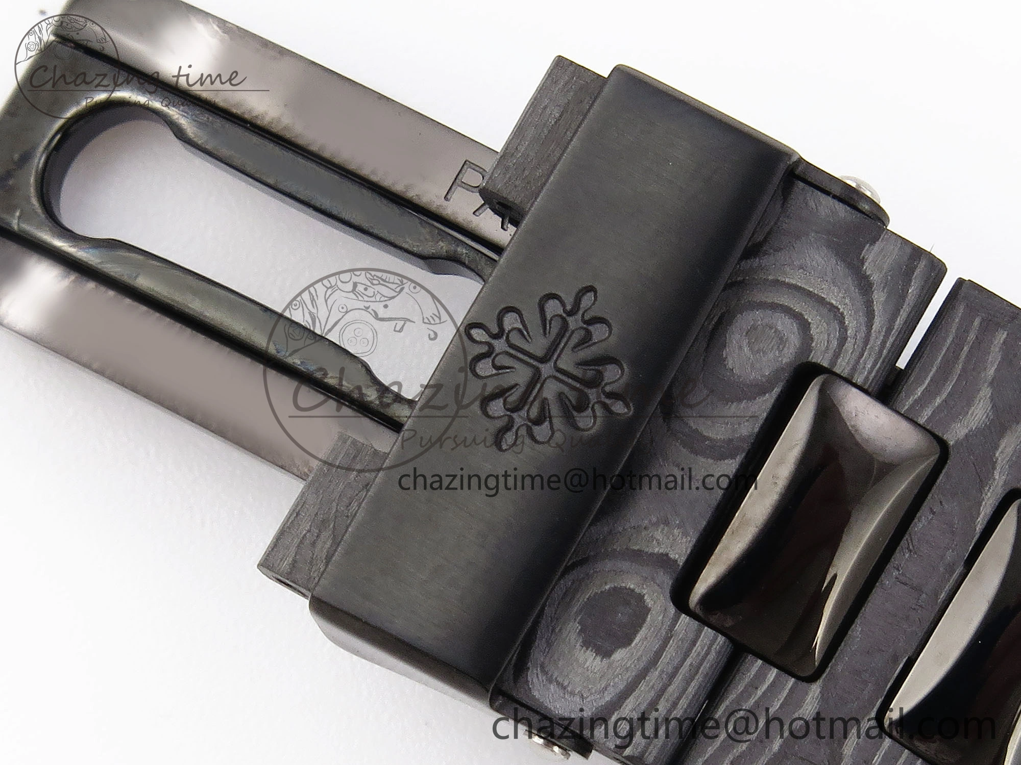Nautilus 5711 DIW Carbon DIWF 1:1 Best Edition Blue Textured Dial on Carbon PVD Bracelet 324CS