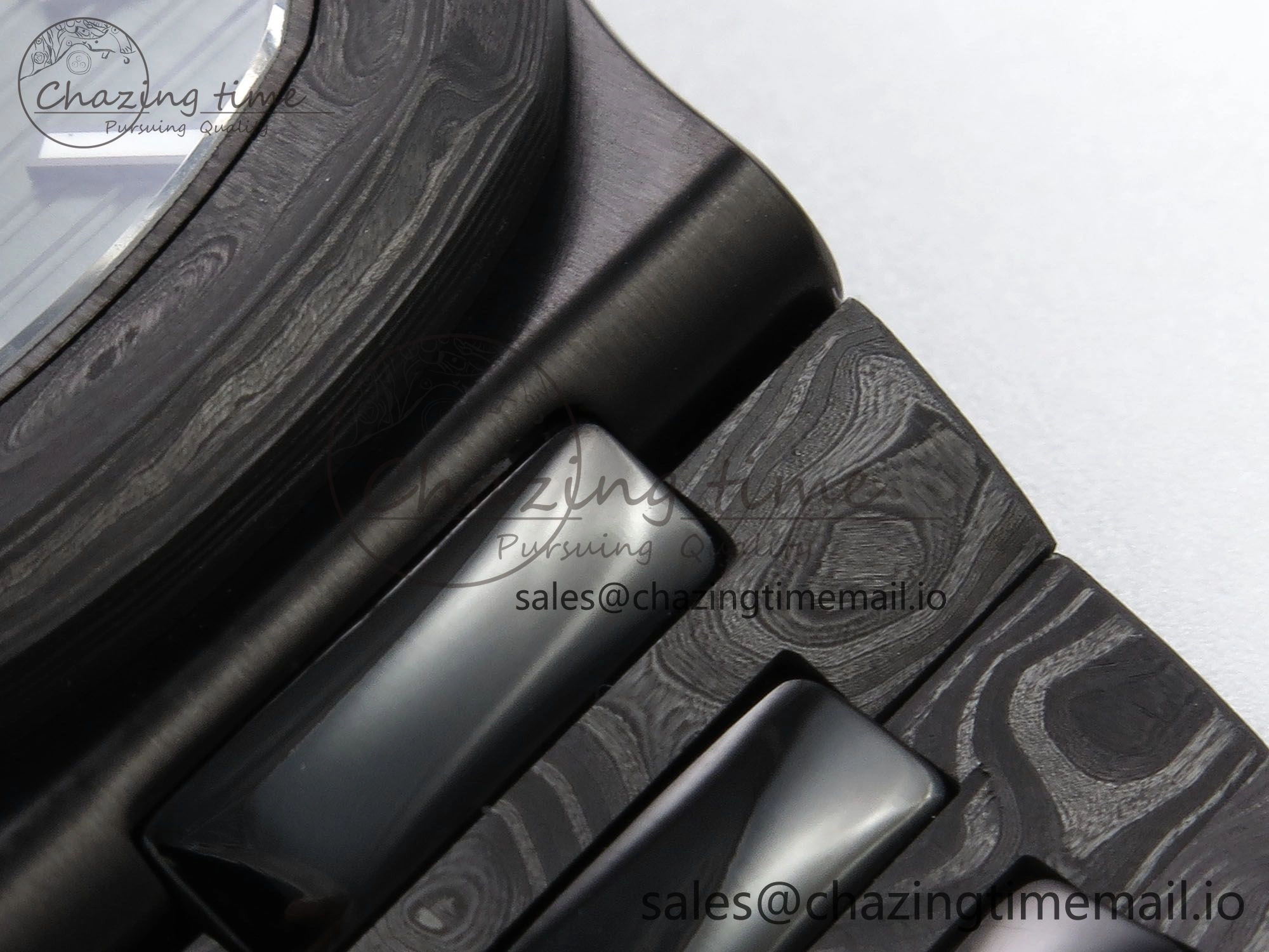 Nautilus 5711 DIW Carbon DIWF 1:1 Best Edition Green Textured Dial On Carbon Bracelet 324CS