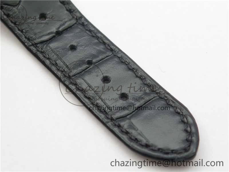 Nautilus 5711 PPF 1:1 Best Edition Blue Textured Dial on Leather Strap 324CS V4
