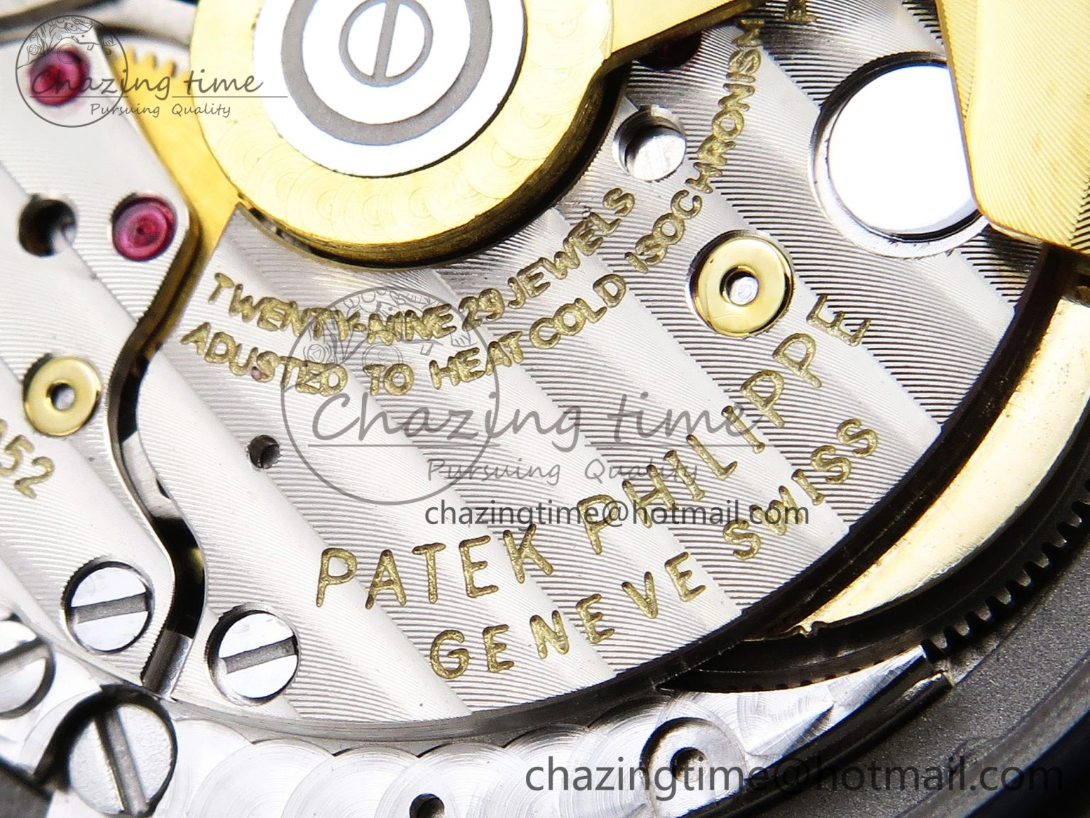 Nautilus 5711 SS GPF 1:1 Best Edition Gray Dial Green Diamonds Bezel on SS Bracelet 324CS