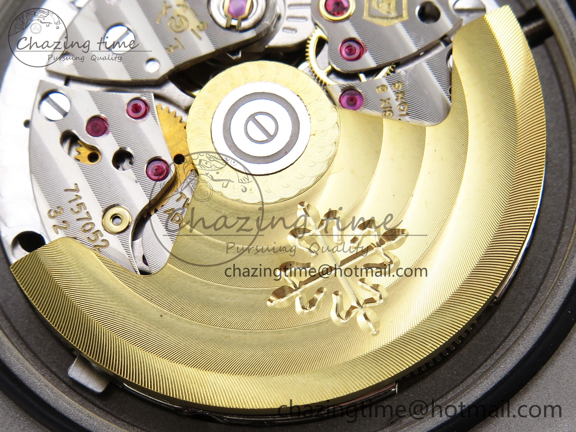 Nautilus 5711 SS GPF 1:1 Best Edition White Dial Purple Diamonds Bezel on SS Bracelet 324CS