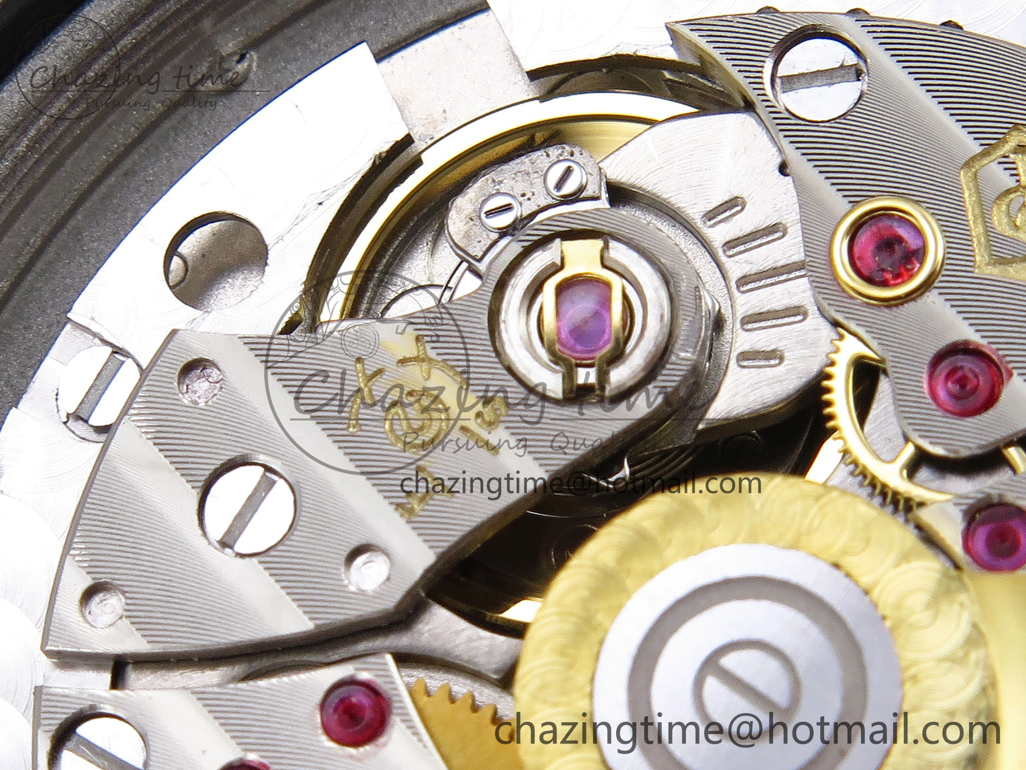 Nautilus 5711 SS GPF 1:1 Best Edition White Dial Purple Diamonds Bezel on SS Bracelet 324CS