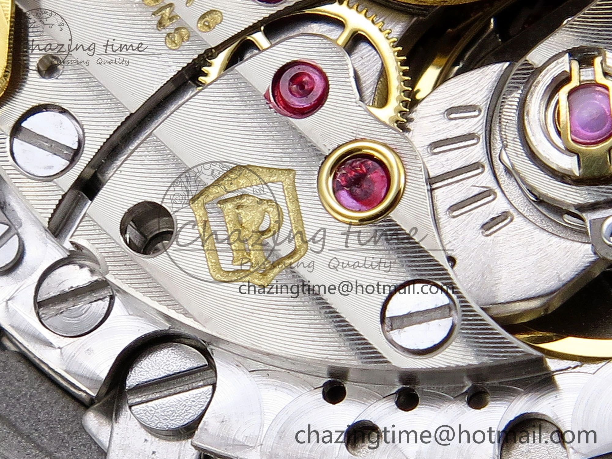 Nautilus 5711 SS GPF 1:1 Best Edition White Dial Purple Diamonds Bezel on SS Bracelet 324CS