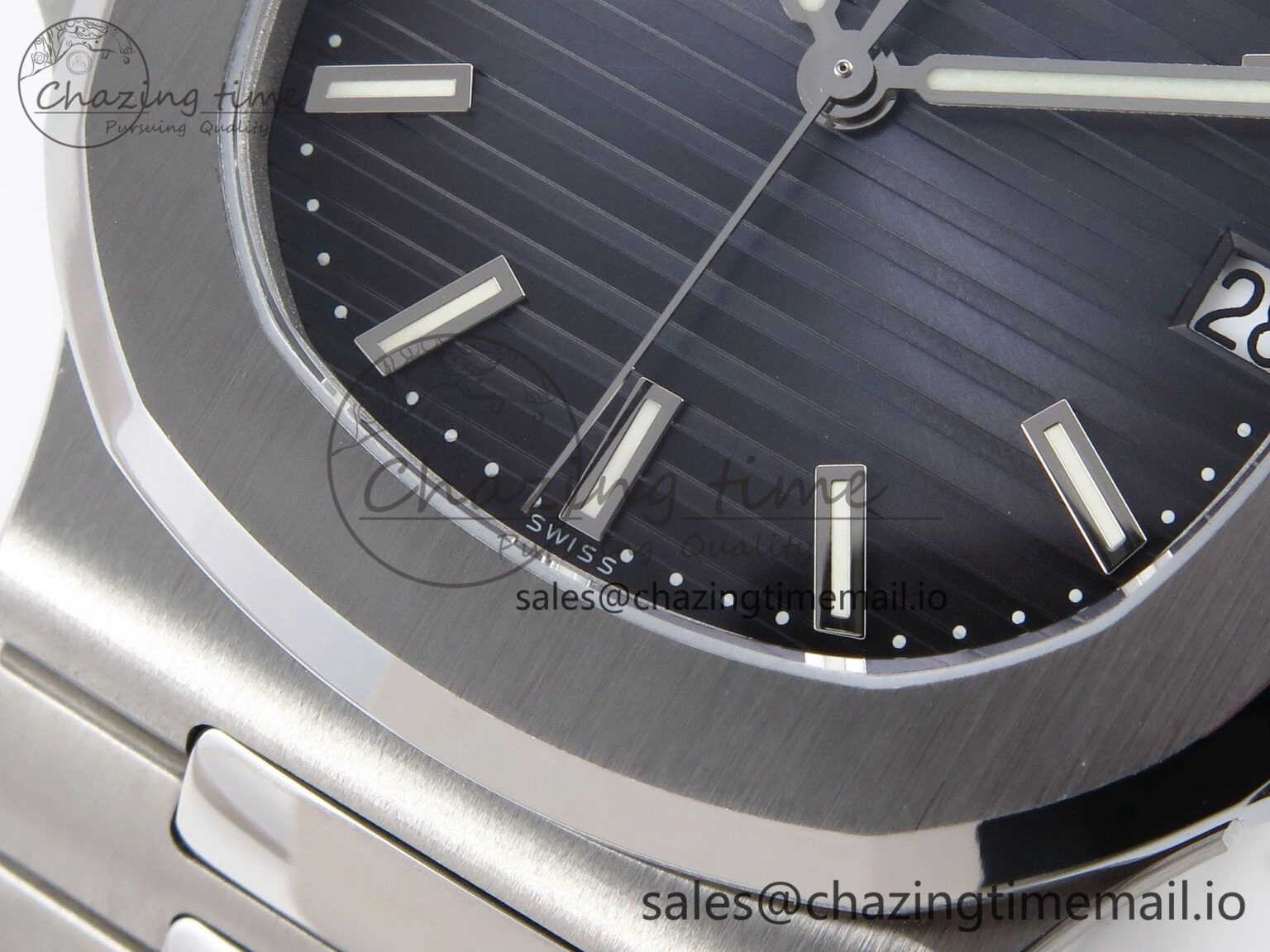 Nautilus 5711 SS PPF 1:1 Best Edition Blue Dial on SS Bracelet A324 V3s