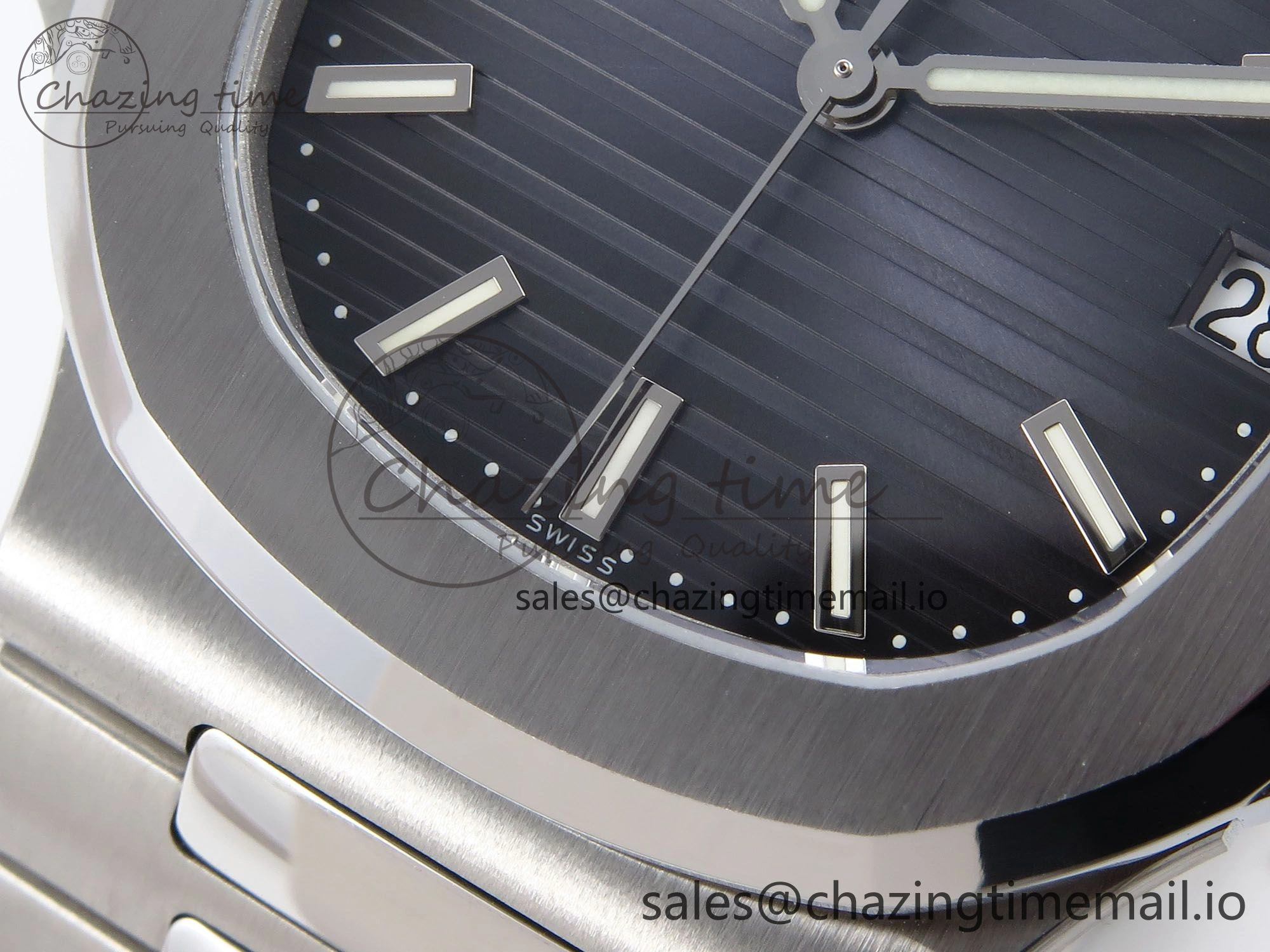 Nautilus 5711 SS PPF 1:1 Best Edition Blue Dial on SS Bracelet A324 V3s