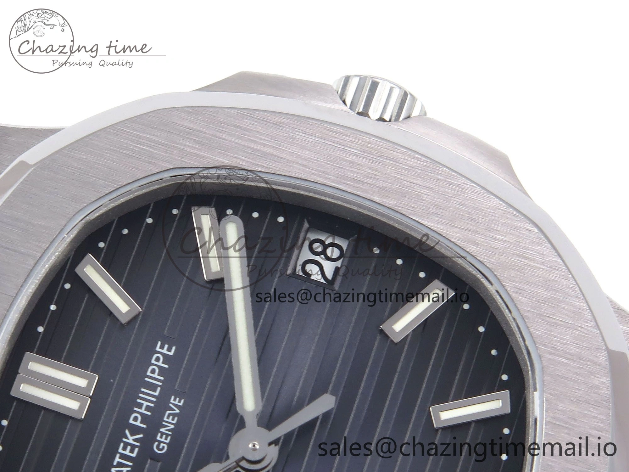 Nautilus 5711 SS PPF 1:1 Best Edition Blue Dial on SS Bracelet A324 V3s