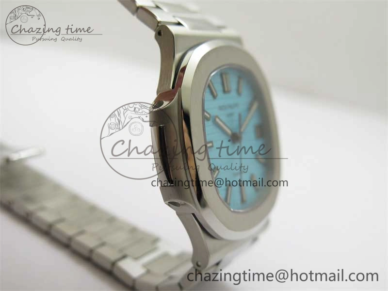 Nautilus 5711 Tiffany PPF 1:1 Best Edition Tiffany Blue Dial on SS Bracelet 324CS V4