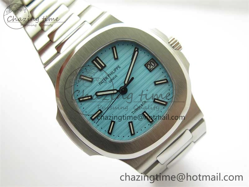 Nautilus 5711 Tiffany PPF 1:1 Best Edition Tiffany Blue Dial on SS Bracelet 324CS V4