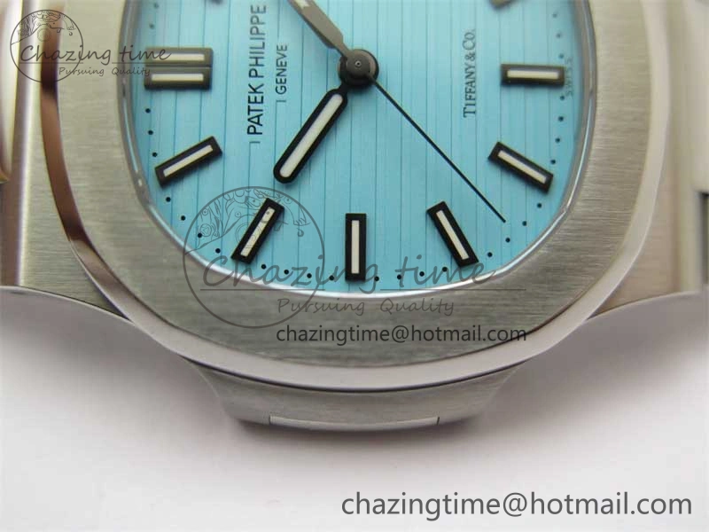 Nautilus 5711 Tiffany PPF 1:1 Best Edition Tiffany Blue Dial on SS Bracelet 324CS V4