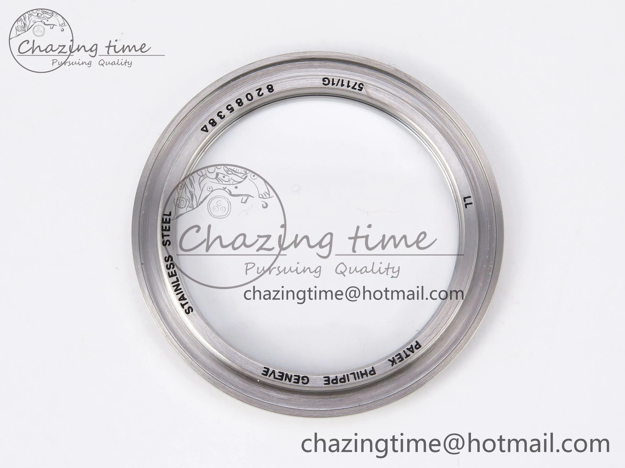 Nautilus 5711 1A-011 PPF 1:1 Best Edition White Textured Dial on SS Bracelet Super Clone 26-330 V5