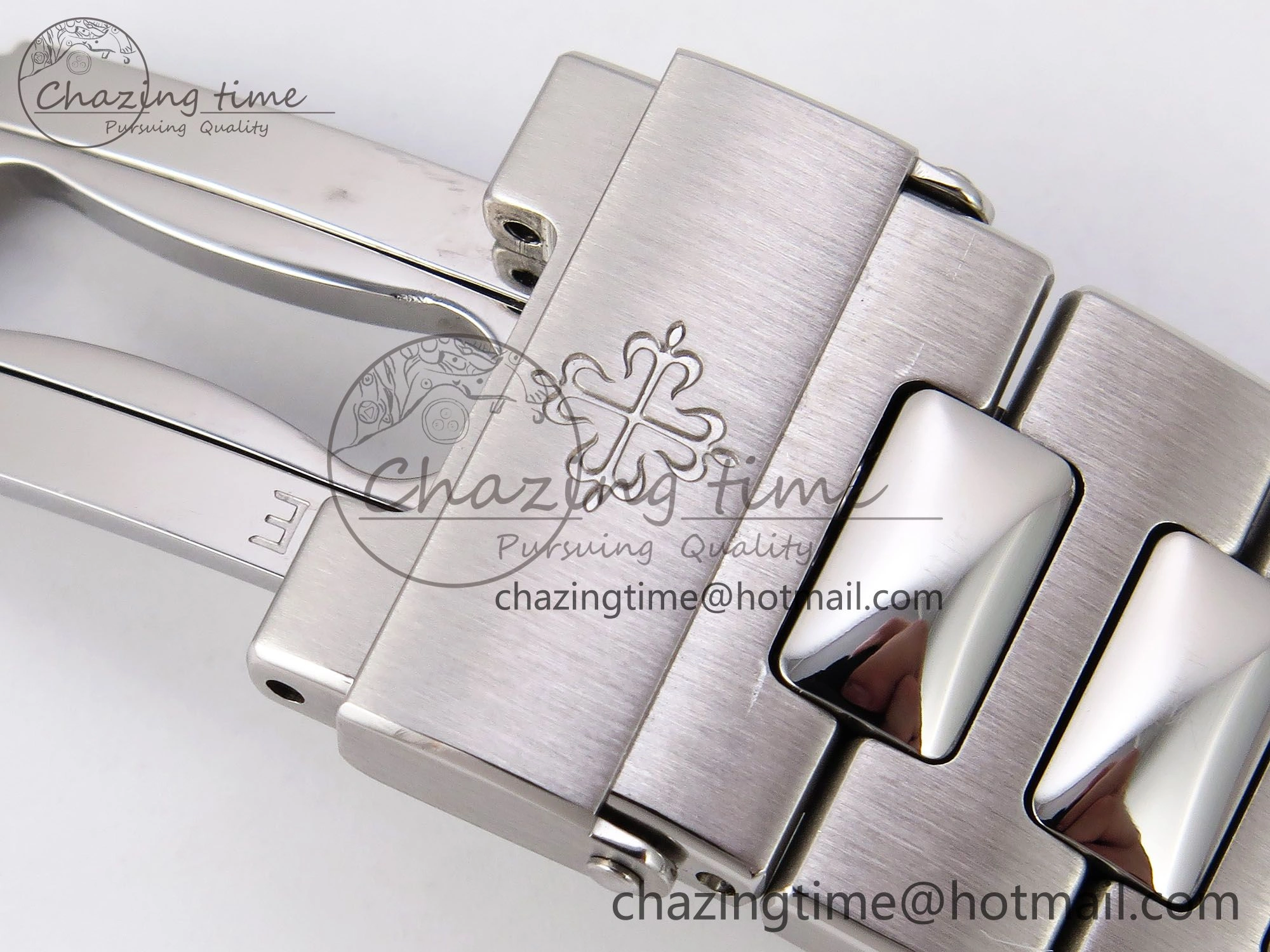 Nautilus 5711 1A-011 PPF 1:1 Best Edition White Textured Dial on SS Bracelet Super Clone 26-330 V5