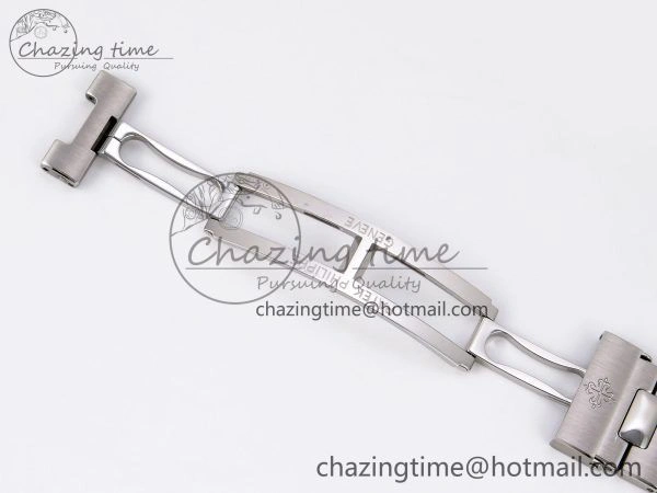 Nautilus 5711 1A-011 PPF 1:1 Best Edition White Textured Dial on SS Bracelet Super Clone 26-330 V5