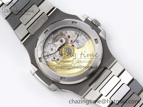 Nautilus 5711 1A-014 PPF 1:1 Best Edition Green Textured Dial on SS Bracelet Super Clone 26-330 V5