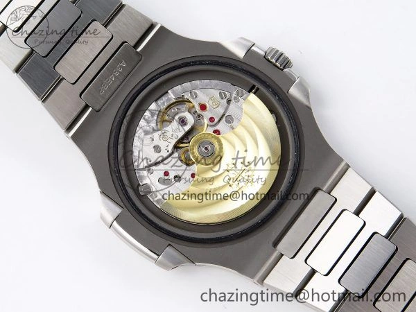 Nautilus 5711 1A-014 PPF 1:1 Best Edition Green Textured Dial on SS Bracelet Super Clone 26-330 V5