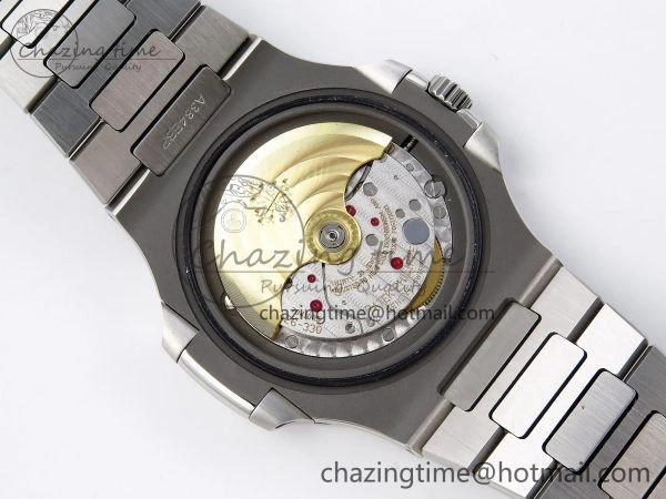 Nautilus 5711 1A-014 PPF 1:1 Best Edition Green Textured Dial on SS Bracelet Super Clone 26-330 V5