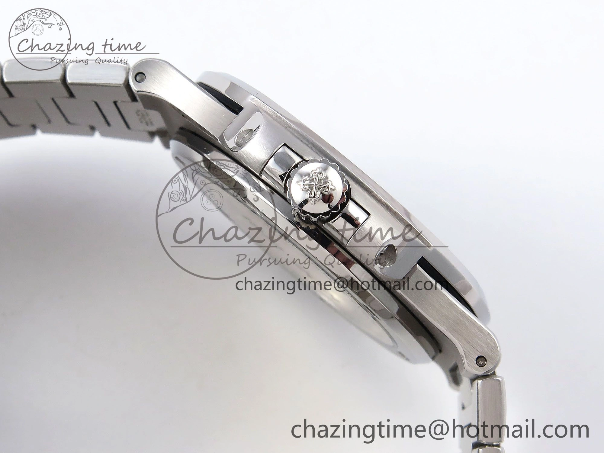 Nautilus 5711 1A-018 PPF 1:1 Best Edition Tiffany Blue Textured Dial on SS Bracelet Super Clone 26-330 V5