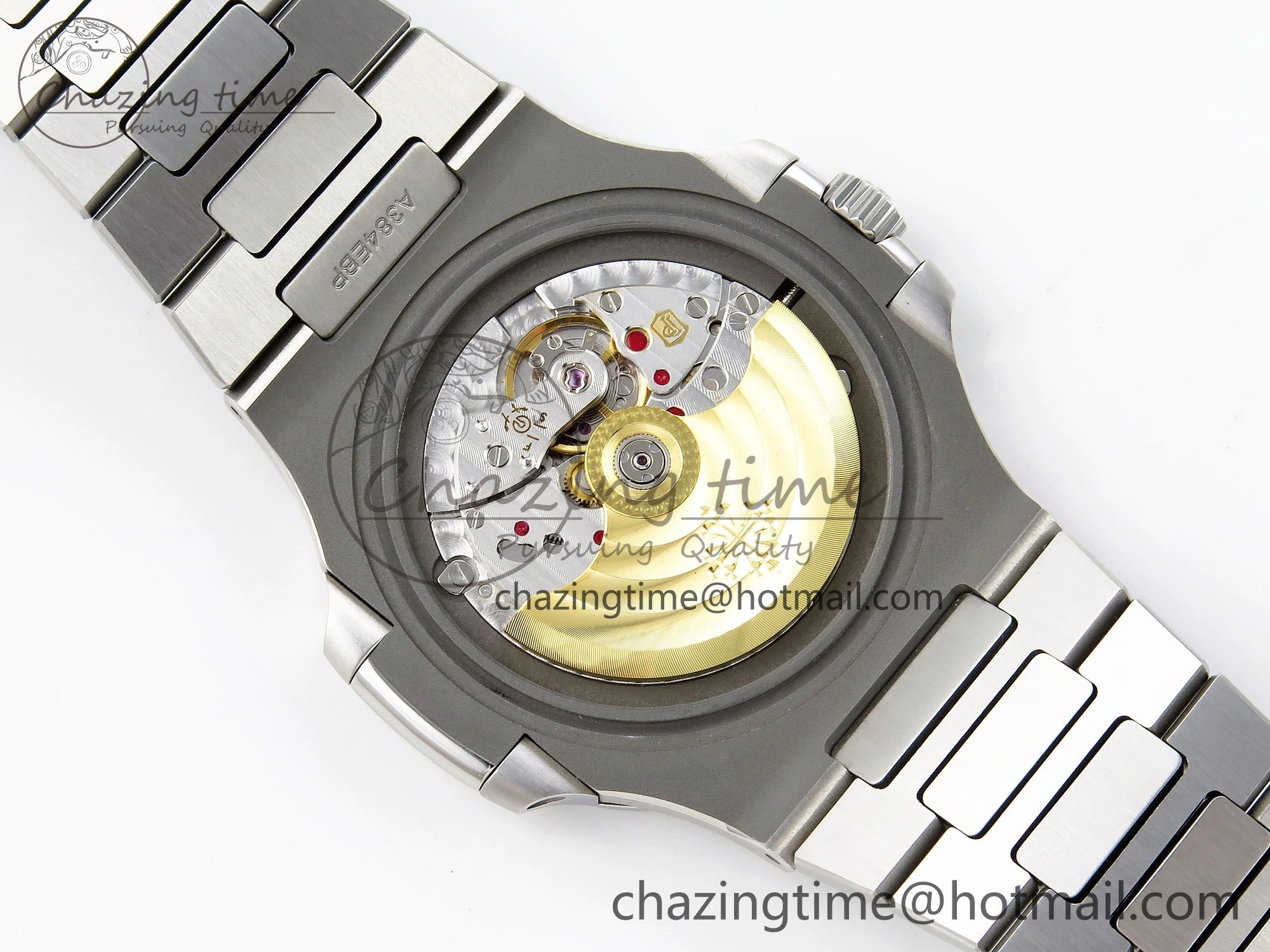 Nautilus 5711 1A-018 PPF 1:1 Best Edition Tiffany Blue Textured Dial on SS Bracelet Super Clone 26-330 V5
