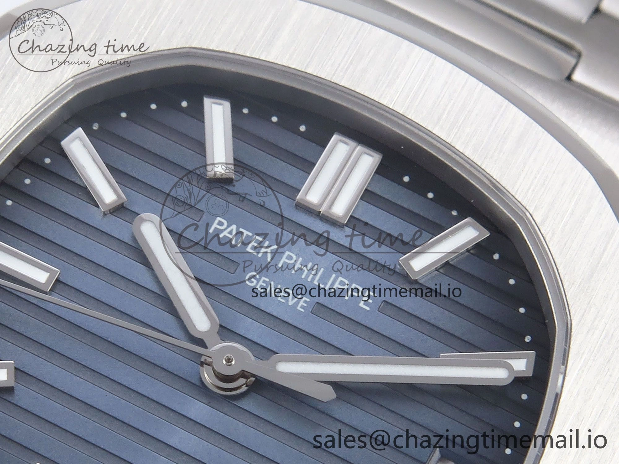 Nautilus 5711 1A 3KF 1:1 Best Edition Blue Dial on SS Bracelet A324 Super Clone V2