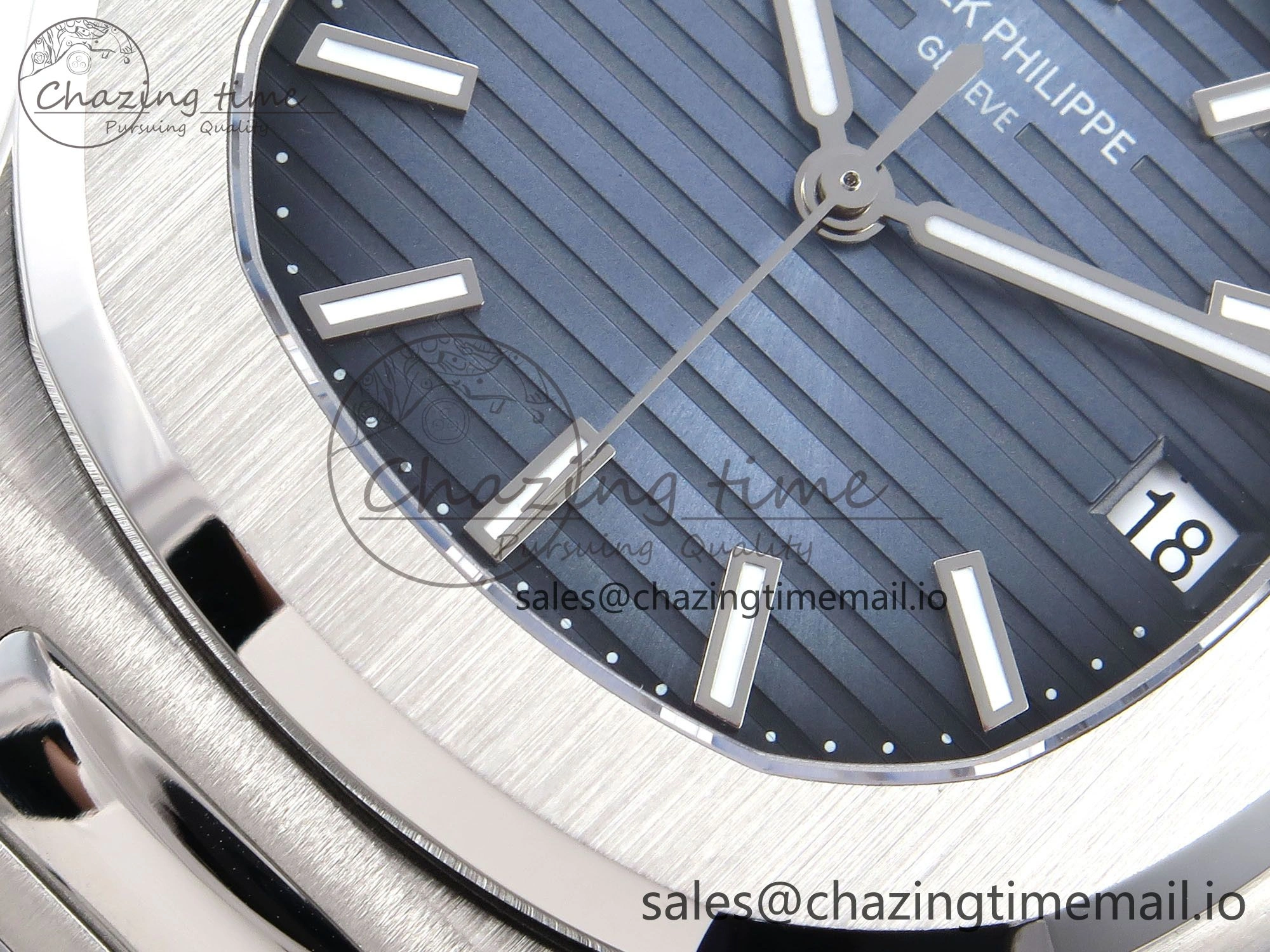 Nautilus 5711 1A 3KF 1:1 Best Edition Blue Dial on SS Bracelet A324 Super Clone V2