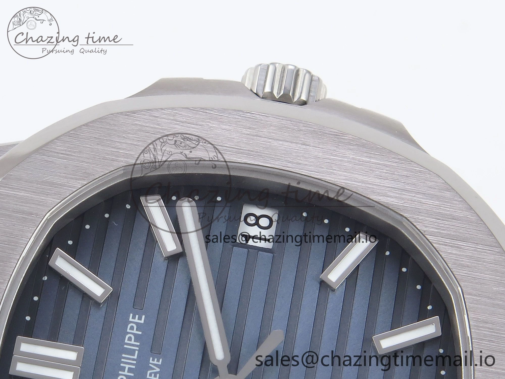 Nautilus 5711 1A 3KF 1:1 Best Edition Blue Dial on SS Bracelet A324 Super Clone V2