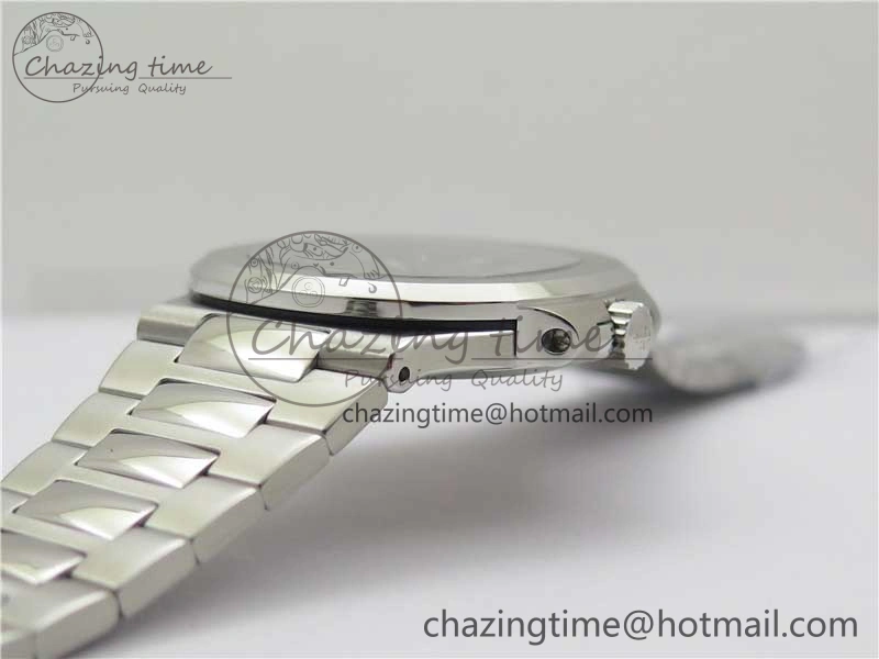 Nautilus 5711 1A 3KF 1:1 Best Edition Green Textured Dial on SS Bracelet A324 Super Clone V2