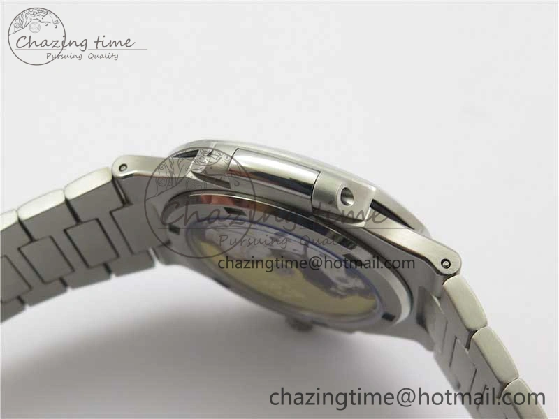 Nautilus 5711 1A 3KF 1:1 Best Edition Green Textured Dial on SS Bracelet A324 Super Clone V2