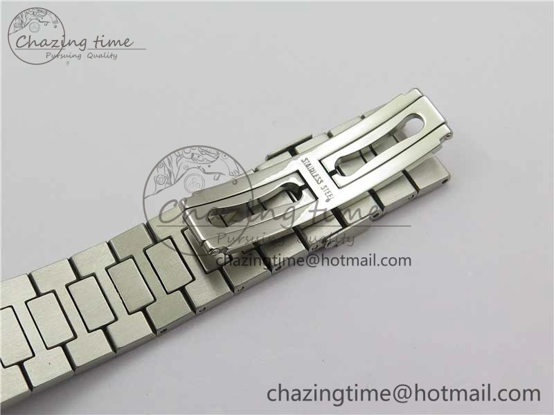Nautilus 5711 1A 3KF 1:1 Best Edition Green Textured Dial on SS Bracelet A324 Super Clone V2