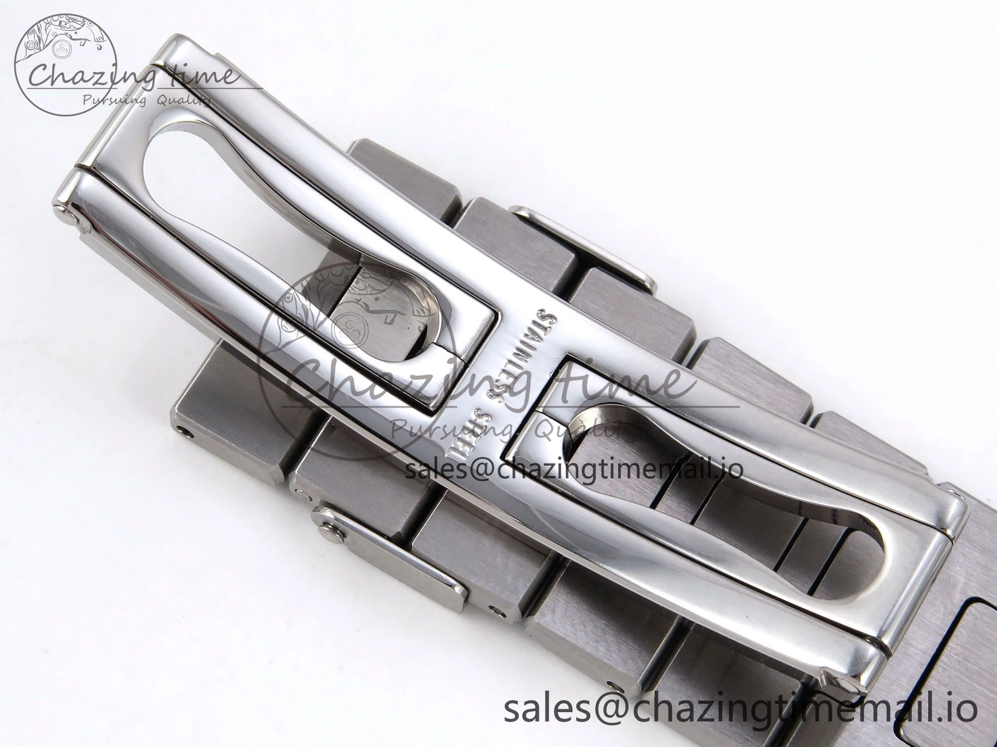 Nautilus 5711 1A 3KF 1:1 Best Edition White Textured Dial on SS Bracelet A324 Super Clone V2