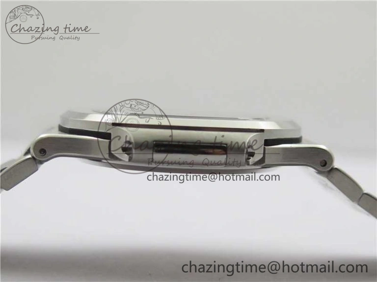 Nautilus 5711 1A 3KF 1:1 Best Edition White Textured Dial on SS Bracelet A324 Super Clone V2