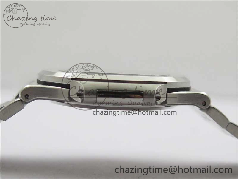 Nautilus 5711 1A 3KF 1:1 Best Edition White Textured Dial on SS Bracelet A324 Super Clone V2