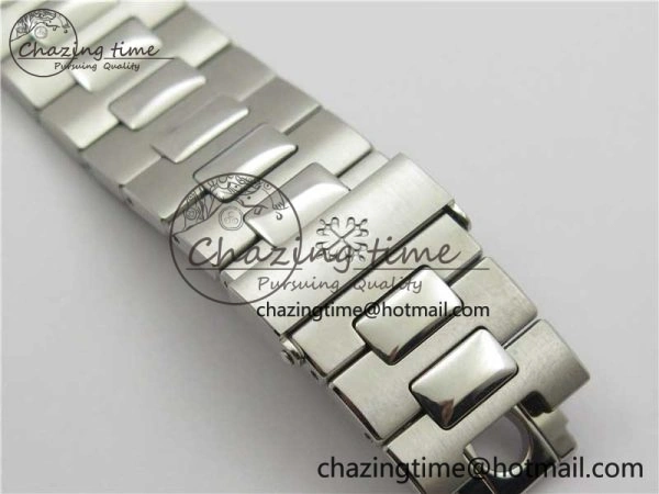 Nautilus 5711 1A GRF Best Edition Black Dial on SS Bracelet A324CS (Free box) V2