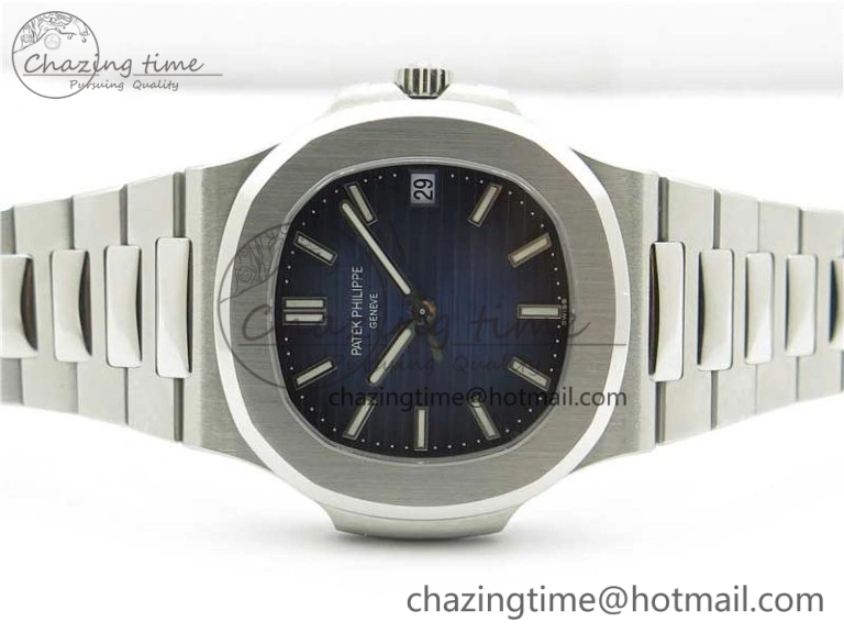 Nautilus 5711 1A GRF Best Edition Blue Dial on SS Bracelet A324CS (Free box) V2