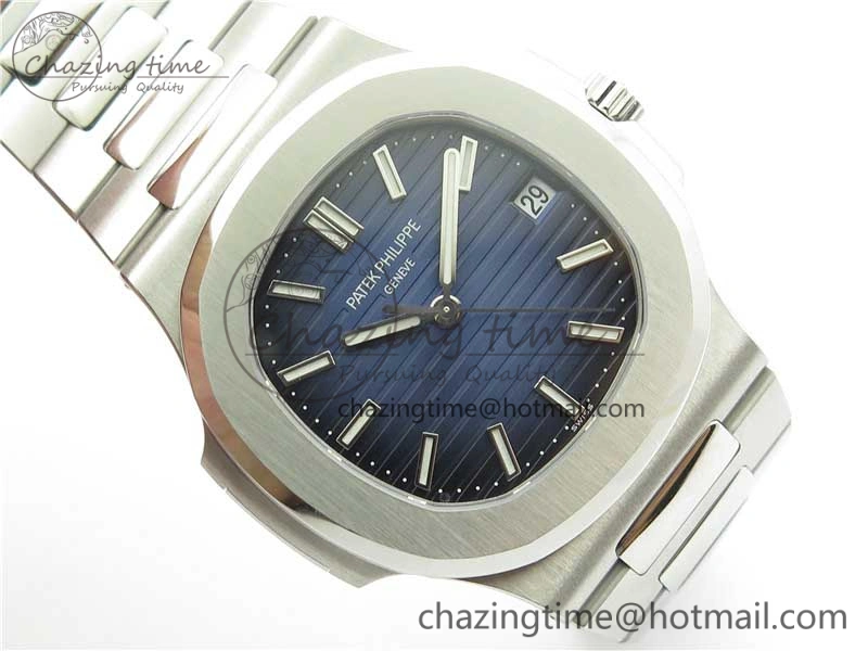 Nautilus 5711 1A GRF Best Edition Blue Dial on SS Bracelet A324CS (Free box) V2