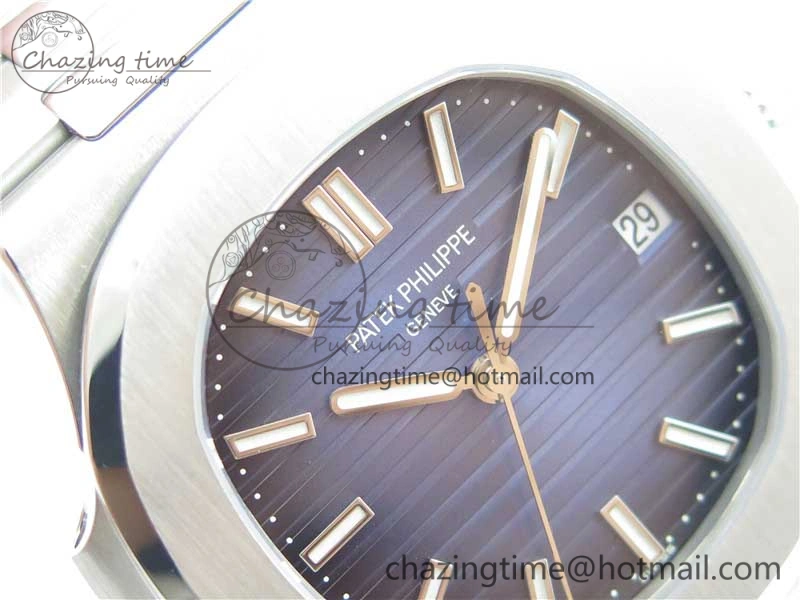Nautilus 5711 1A GRF Best Edition Blue Dial on SS Bracelet A324CS (Free box) V2