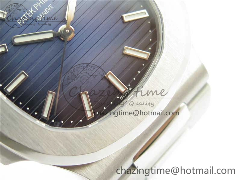 Nautilus 5711 1A GRF Best Edition Blue Dial on SS Bracelet A324CS (Free box) V2