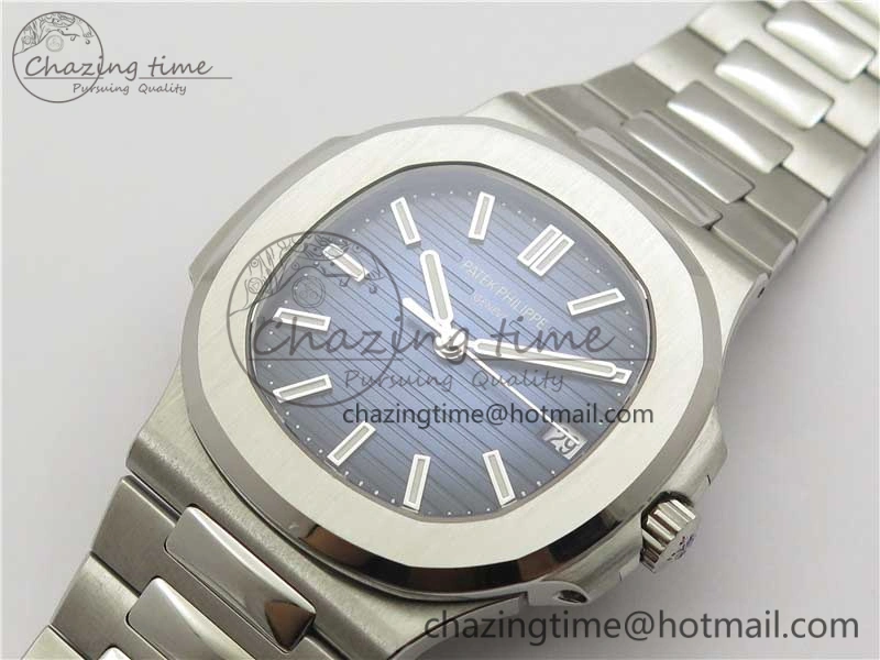 Nautilus 5711 1A GRF Best Edition Blue Dial on SS Bracelet A324CS (Free box) V2
