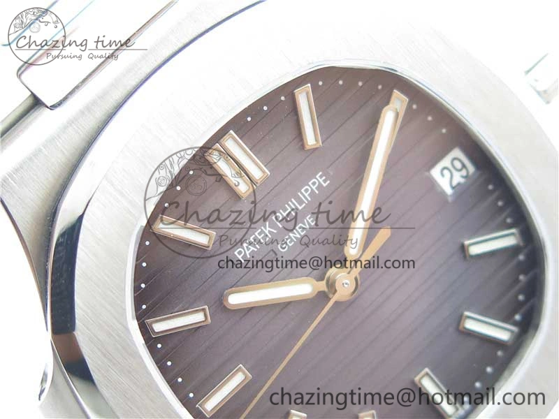 Nautilus 5711 1A GRF Best Edition Gray Dial on SS Bracelet A324CS (Free box) V2