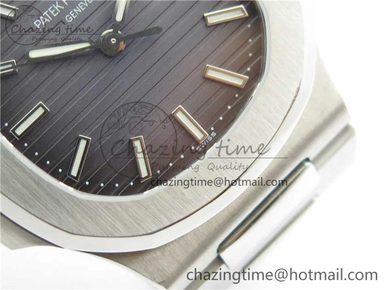 Nautilus 5711 1A GRF Best Edition Gray Dial on SS Bracelet A324CS (Free box) V2