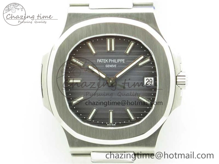 Nautilus 5711 1A GRF Best Edition Gray Dial on SS Bracelet A324CS (Free box) V2