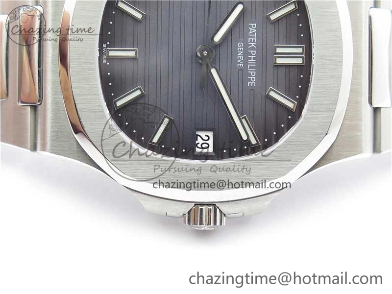 Nautilus 5711 1A GRF Best Edition Gray Dial on SS Bracelet A324CS (Free box) V2