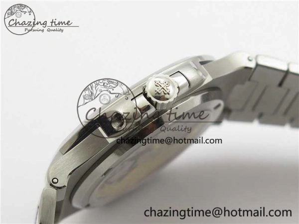 Nautilus 5711 1A GRF Best Edition White Dial on SS Bracelet A324CS (Free box) V2