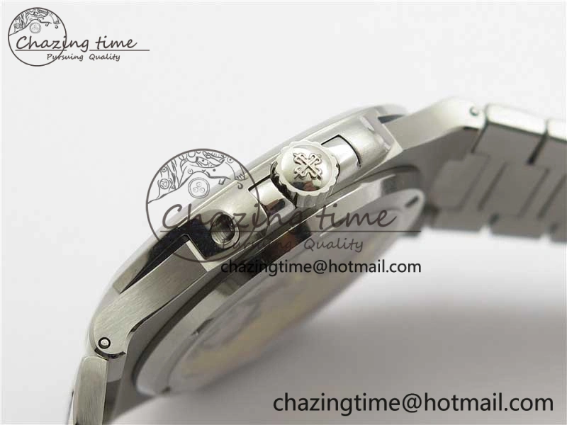 Nautilus 5711 1A GRF Best Edition White Dial on SS Bracelet A324CS (Free box) V2