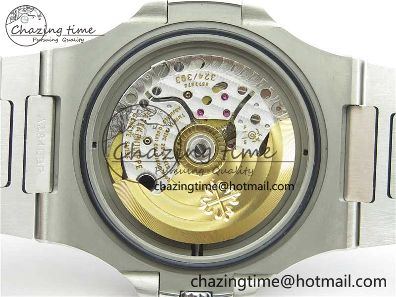 Nautilus 5711 1A GRF Best Edition White Dial on SS Bracelet A324CS (Free box) V2