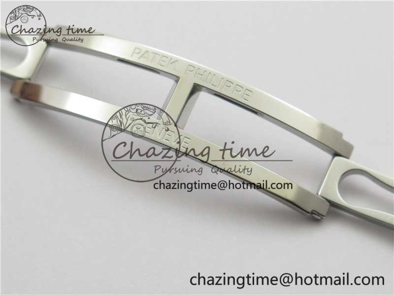 Nautilus 5711 1A GRF Best Edition White Dial on SS Bracelet A324CS (Free box) V2